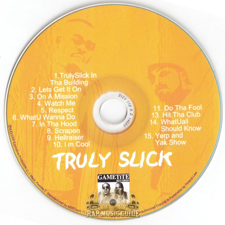洋楽 TRULY SLICK/G-RAP Truly Slick - Truly Slick: CD | Rap Music Guide